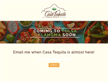Tablet Screenshot of casatequila.com